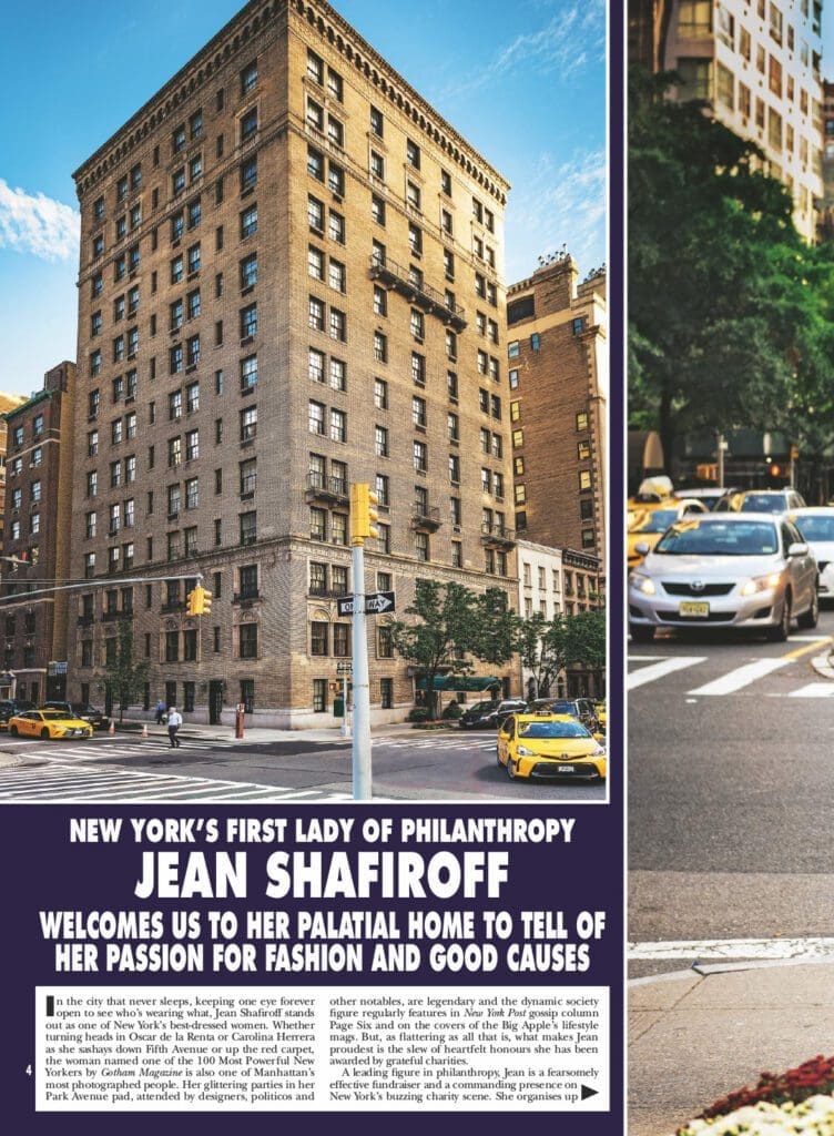 jean shafiroff,philanthropist,philanthropy
